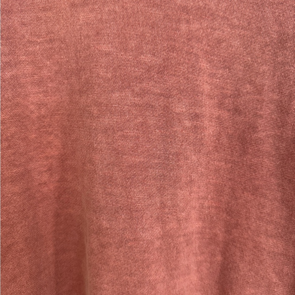 Outerknown Pullover Hemp Cotton Blend Rust Terrac… - image 5